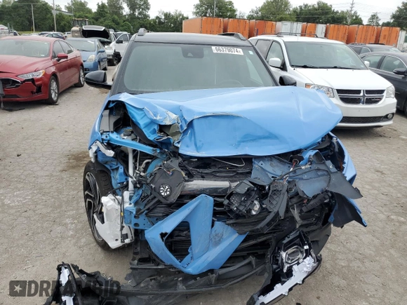 2024 Chevrolet TrailBlazer RS with VIN KL79MTSL2RB087208, listed as a Copart auction lot 66379074 with Not Provided miles and Salvage Title. Bid and sale history available at DreamBid. Image 5.