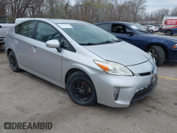 2013 Toyota Prius One with VIN JTDKN3DU5D5687140, listed as a IAAI auction lot 41881490 with 275,932 mi miles and . Bid and sale history available at DreamBid. Image 1.