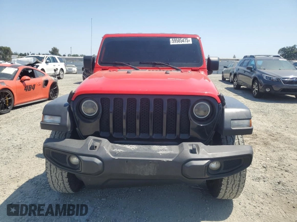 2021 Jeep Wrangler Unlimited Freedom with VIN 1C4HJXDN1MW528776, listed as a Copart auction lot 59585475 with 97,122 mi miles and Clean title. Bid and sale history available at DreamBid. Image 5.