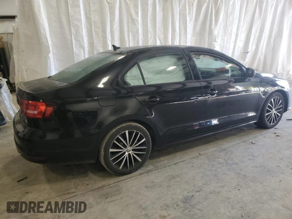 2015 Volkswagen Jetta Sport with VIN 3VWD17AJ5FM348751, listed as a Copart auction lot 42027295 with 91,739 mi miles and Salvage title. Bid and sale history available at DreamBid. Image 3.