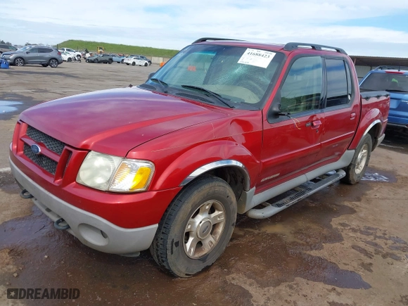 2002 Ford Explorer Sport Trac Value with VIN 1FMZU77E72UB18639, listed as a IAAI auction lot 41688423 with 175,418 mi miles. Bid and sale history available at carsss.com. Image 17.