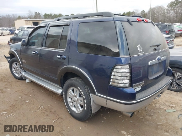 2007 Ford Explorer Eddie Bauer with VIN 1FMEU64E47UB79466, listed as a IAAI auction lot 41463234 with 250,735 mi miles and . Bid and sale history available at DreamBid. Image 3.