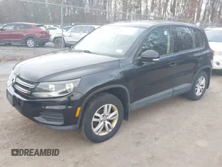 2013 Volkswagen Tiguan S with VIN WVGAV3AX4DW572884, listed as a IAAI auction lot 41626981 with 243,188 mi miles and . Bid and sale history available at DreamBid. Image 2.