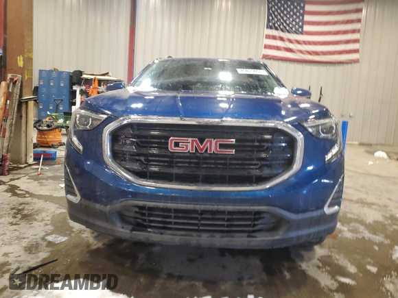 2021 GMC Terrain SLE with VIN 3GKALTEV1ML357587, listed as a Copart auction lot 45025055 with 68,880 mi miles and Salvage title. Bid and sale history available at DreamBid. Image 5.