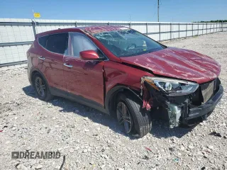 2017 Hyundai Santa Fe 2.4L with VIN 5XYZT3LB6HG491077, listed as a Copart auction lot 56378895 with Not provided miles and Salvage title. Bid and sale history available at DreamBid. Image 4.