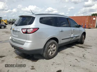 2015 Chevrolet Traverse LS with VIN 1GNKRFED5FJ208320, listed as a Copart auction lot 51579405 with 141,961 mi miles and Salvage Title. Bid and sale history available at DreamBid. Image 3.