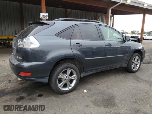 2006 Lexus RX 400h с VIN JTJHW31U460023937, выставлен на аукционе Copart как лот 60146375 с пробегом 152 060 миль миль и Списание • Salvage title. История ставок и продаж доступна на DreamBid. Изображение 3.
