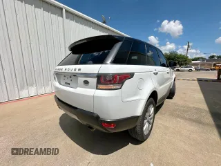 2016 Land Rover Range Rover Sport HSE with VIN SALWR2VF0GA552913, listed as a Copart auction lot 62614315 with 104,414 mi miles and Clean title. Bid and sale history available at DreamBid. Image 4.