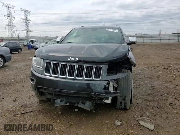 2014 Jeep Grand Cherokee Limited with VIN 1C4RJFBT3EC155985, listed as a Copart auction lot 54411025 with 110,826 mi miles and Salvage title. Bid and sale history available at DreamBid. Image 13.
