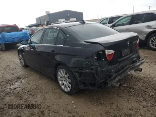 2007 BMW 3 Series 335xi with VIN WBAVD53557A008417, listed as a Copart auction lot 44999725 with 0 mi miles and Salvage Title. Bid and sale history available at carsss.com. Image 2.