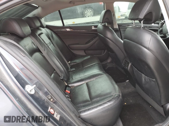 2014 Kia Cadenza Premium with VIN KNALN4D75E5151775, listed as a Copart auction lot 45566005 with 196,311 mi miles and Clean Title. Bid and sale history available at carsss.com. Image 10.