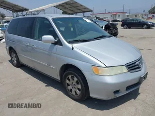 2004 Honda Odyssey EX with VIN 5FNRL18684B028777, listed as a IAAI auction lot 42587866 with 225,853 mi miles and . Bid and sale history available at DreamBid. Image 1.