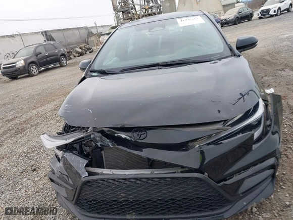 2023 Toyota Corolla SE with VIN 5YFS4MCE9PP145517, listed as a IAAI auction lot 41747753 with NaN miles. Bid and sale history available at carsss.com. Image 12.