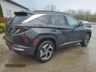 2024 Hyundai Tucson SEL with VIN 5NMJFCDE9RH322613, listed as a Copart auction lot 51095755 with 17,471 mi miles and Salvage Title. Bid and sale history available at carsss.com. Image 3.