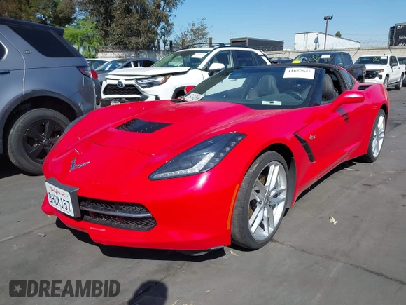 2019 Chevrolet Corvette 1LT with VIN 1G1YB2D76K5113286, listed as a IAAI auction lot 41687647 with 28,164 mi miles and . Bid and sale history available at DreamBid. Image 2.