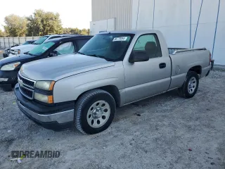 2006 Chevrolet Silverado 1500 Work Truck with VIN 3GCEC14X66G252589, listed as a Copart auction lot 86779354 with 256,689 mi miles and Clean Title. Bid and sale history available at DreamBid. Image 1.