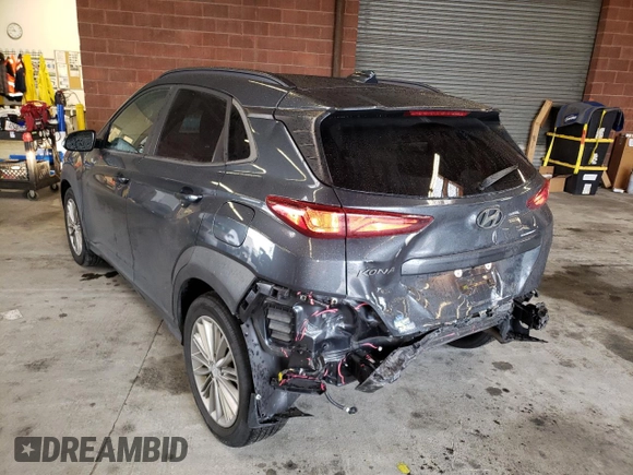 2019 Hyundai Kona SEL with VIN KM8K22AA9KU189972, listed as a Copart auction lot 42610713 with 29,266 mi miles. Bid and sale history available at carsss.com. Image 2.