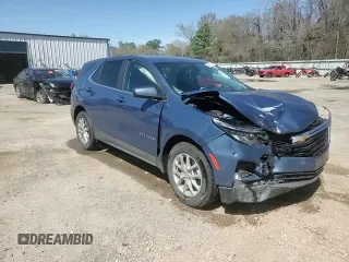 2024 Chevrolet Equinox LT with VIN 3GNAXKEG8RL230958, listed as a Copart auction lot 49583305 with 33,239 mi miles and Salvage Title. Bid and sale history available at DreamBid. Image 14.