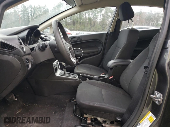 2017 Ford Fiesta SE with VIN 3FADP4EJ5HM167667, listed as a Copart auction lot 48505885 with 37,263 mi miles and Salvage Title. Bid and sale history available at carsss.com. Image 7.