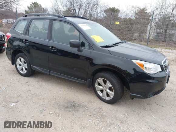 2016 Subaru Forester 2.5i with VIN JF2SJABC0GH558642, listed as a IAAI auction lot 41066536 with 100,840 mi miles and . Bid and sale history available at DreamBid. Image 1.