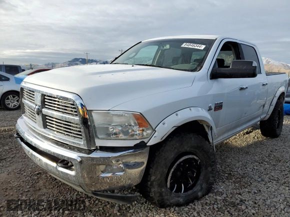 2010 Dodge Ram 2500 TRX with VIN 3D7UT2CL9AG109151, listed as a Copart auction lot 84846344 with 112,721 mi miles and Salvage Title. Bid and sale history available at carsss.com. Image 1.