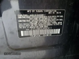 2018 Subaru Forester Touring z VIN JF2SJAWC6JH592411, wystawiony jako Copart lot #57876965 z przebiegiem 62 456 mil mil oraz Szkoda całkowita • Salvage title. Historia ofert i sprzedaży dostępna na DreamBid. Obrazek 14.