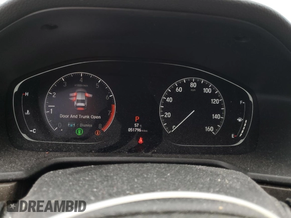 2018 Honda Accord EX-L z VIN 1HGCV1F59JA111618, wystawiony jako Copart lot #56922785 z przebiegiem 51 796 mil mil oraz Szkoda całkowita • Salvage title. Historia ofert i sprzedaży dostępna na DreamBid. Obrazek 9.