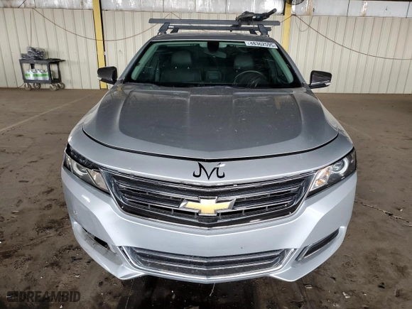 2020 Chevrolet Impala Premier with VIN 2G1105S35L9101272, listed as a Copart auction lot 48362595 with 55,618 mi miles and Salvage Title. Bid and sale history available at carsss.com. Image 5.