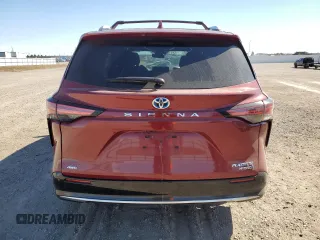2023 Toyota Sienna Platinum with VIN 5TDESKFC9PS100229, listed as a Copart auction lot 51113935 with 52,539 mi miles and Salvage title. Bid and sale history available at DreamBid. Image 6.