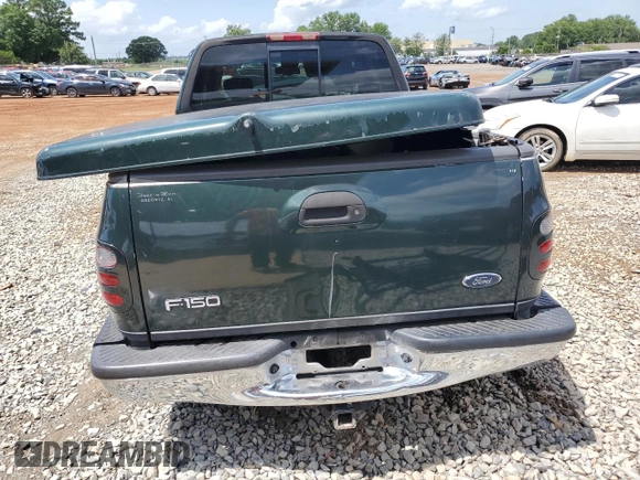 2001 Ford F-150 XL with VIN 2FTRX07W51CA44468, listed as a Copart auction lot 61017815 with Not provided miles and Salvage title. Bid and sale history available at DreamBid. Image 6.