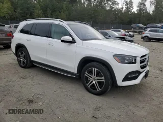 2020 Mercedes-Benz GLS with VIN 4JGFF5KE8LA109248, listed as a Copart auction lot 70120013 with 50,396 mi miles. Bid and sale history available at carsss.com. Image 4.