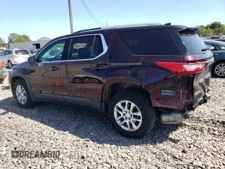 2018 Chevrolet Traverse LT Cloth with VIN 1GNERGKW2JJ160342, listed as a Copart auction lot 70833964 with 53,659 mi miles and Salvage Title. Bid and sale history available at carsss.com. Image 2.