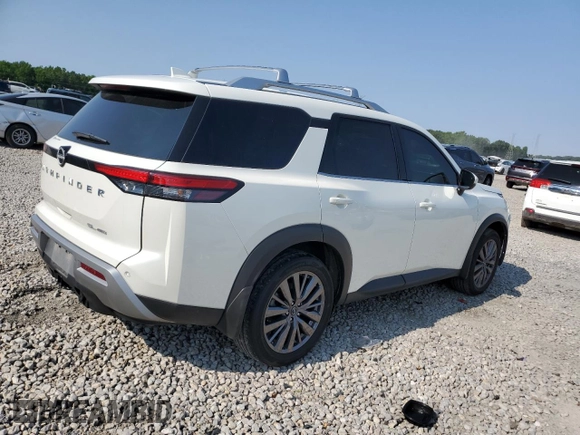 2024 Nissan Pathfinder SL with VIN 5N1DR3CD3RC240142, listed as a Copart auction lot 57849125 with 30,446 mi miles and Salvage title. Bid and sale history available at DreamBid. Image 3.