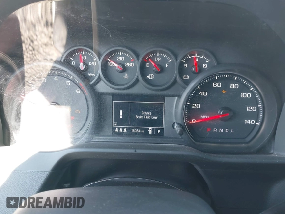 2024 Chevrolet Silverado 1500 Custom with VIN 1GCPDBEK2RZ329347, listed as a IAAI auction lot 41643156 with 15,084 mi miles and . Bid and sale history available at DreamBid. Image 7.