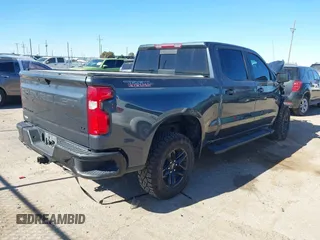 2022 Chevrolet Silverado 1500 LT Trail Boss with VIN 1GCPYFEL8NZ119849, listed as a IAAI auction lot 41472679 with 36,587 mi miles and . Bid and sale history available at DreamBid. Image 4.