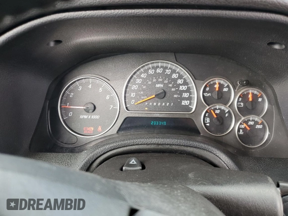 2006 GMC Envoy SLE with VIN 1GKDT13S462228967, listed as a Copart auction lot 73669484 with 233,349 mi miles and Salvage Title. Bid and sale history available at DreamBid. Image 9.