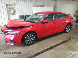 2023 Honda Civic EX-L z VIN 19XFL1H7XPE013008, wystawiony jako Copart lot #59519455 z przebiegiem 31 705 mil mil oraz Szkoda całkowita • Salvage title. Historia ofert i sprzedaży dostępna na DreamBid. Obrazek 1.