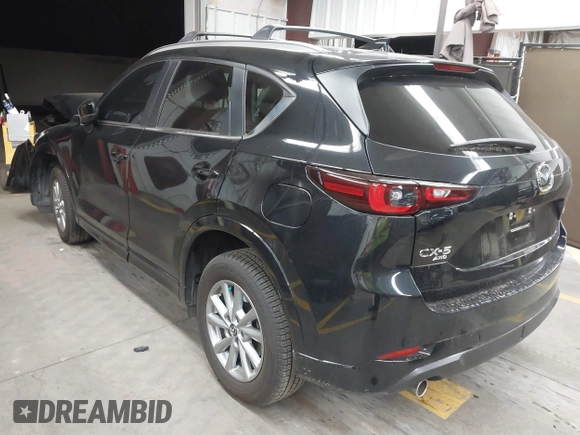 2024 Mazda CX-5 S Select with VIN JM3KFBBL1R0489541, listed as a IAAI auction lot 41820699 with 12,072 mi miles and . Bid and sale history available at DreamBid. Image 3.