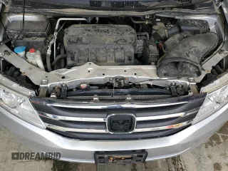 2012 Honda Odyssey EX-L with VIN 5FNRL5H65CB141026, listed as a Copart auction lot 54247635 with 107,679 mi miles and Non Repairable. Bid and sale history available at carsss.com. Image 12.