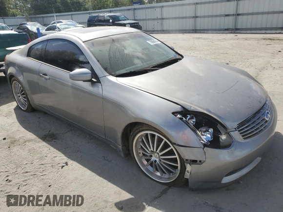 2004 Infiniti G35 Coupe w/Leather with VIN JNKCV54E04M306968, listed as a Copart auction lot 78894364 with 133,672 mi miles and Salvage Title. Bid and sale history available at carsss.com. Image 4.