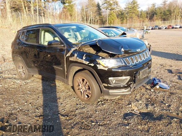 2017 Jeep Compass Latitude z VIN 3C4NJDBB3HT660959, wystawiony jako IAAI lot #41118574 z przebiegiem 114 643 mil mil oraz . Historia ofert i sprzedaży dostępna na DreamBid. Obrazek 1.