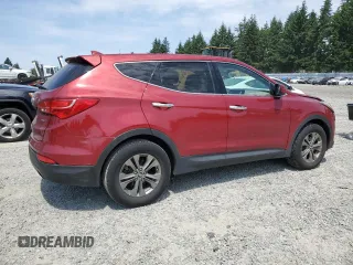 2014 Hyundai Santa Fe with VIN 5XYZT3LB9EG146198, listed as a Copart auction lot 61408505 with 92,499 mi miles and Salvage title. Bid and sale history available at DreamBid. Image 3.
