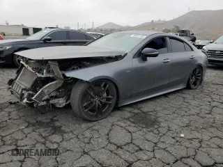 2019 Mercedes-Benz CLS with VIN WDD2J6BB0KA028732, listed as a Copart auction lot 43931155 with 0 mi miles and Clean Title. Bid and sale history available at carsss.com. Image 1.