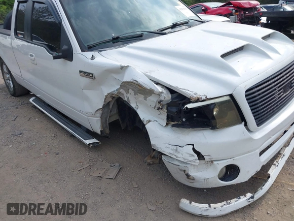 2008 Ford F-150 STX with VIN 1FTRX12W08KE93852, listed as a IAAI auction lot 42074767 with 199,382 mi miles and . Bid and sale history available at carsss.com. Image 6.