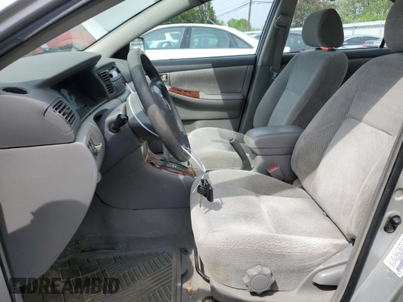 2003 Toyota Corolla CE with VIN 1NXBR32E13Z114378, listed as a Copart auction lot 55288475 with 196,909 mi miles and Clean Title. Bid and sale history available at DreamBid. Image 7.