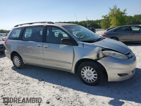 2006 Toyota Sienna CE with VIN 5TDZA23C66S578101, listed as a Copart auction lot 52400085 with 101,520 mi miles and Salvage Title. Bid and sale history available at DreamBid. Image 4.