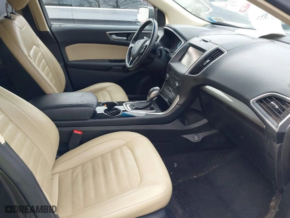 2015 Ford Edge SEL with VIN 2FMTK4J88FBB84108, listed as a IAAI auction lot 41785321 with 108,801 mi miles. Bid and sale history available at carsss.com. Image 5.