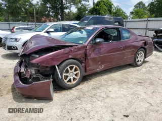 2003 Chevrolet Monte Carlo SS with VIN 2G1WX15K039232171, listed as a Copart auction lot 61044365 with 68,205 mi miles and Salvage title. Bid and sale history available at DreamBid. Image 1.