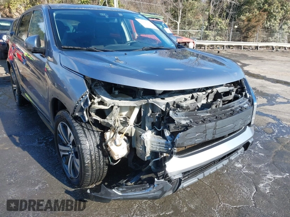 2020 Mitsubishi Outlander Sport ES 2.0 with VIN JA4AR3AU6LU020225, listed as a IAAI auction lot 41406233 with 95,885 mi miles. Bid and sale history available at carsss.com. Image 6.
