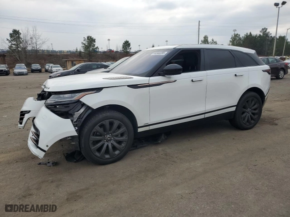 2018 Land Rover Range Rover Velar R-Dynamic SE with VIN SALYL2RX6JA718033, listed as a Copart auction lot 44565285 with 0 mi miles and Salvage Title. Bid and sale history available at carsss.com. Image 1.